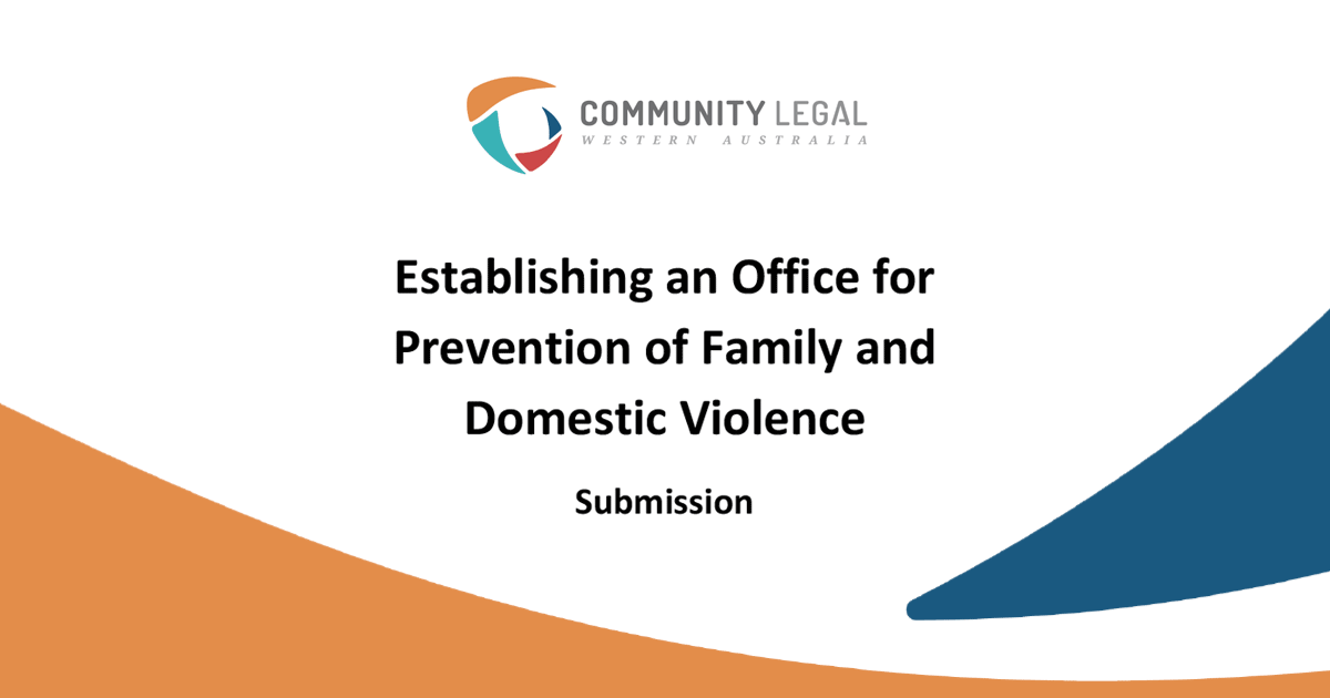 Establishing an Office for Prevention of Family and Domestic Violence