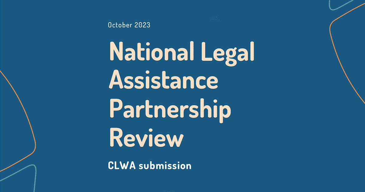 CLWA’s NLAP Review Submission
