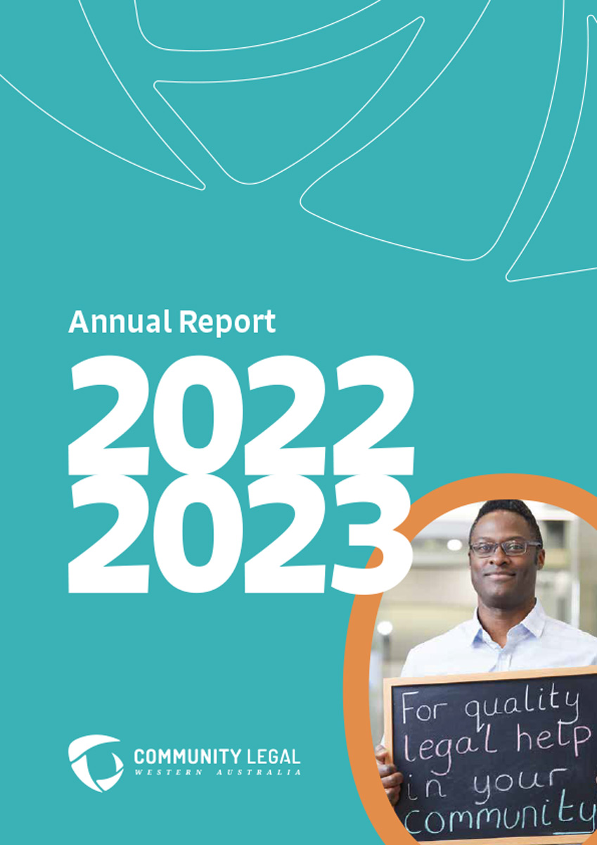 Annual Report 2023 - Community Legal Wa